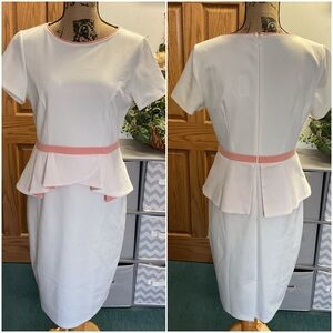 Elegant VSHOW Peplum Dress
